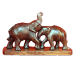 Elephants Fighting